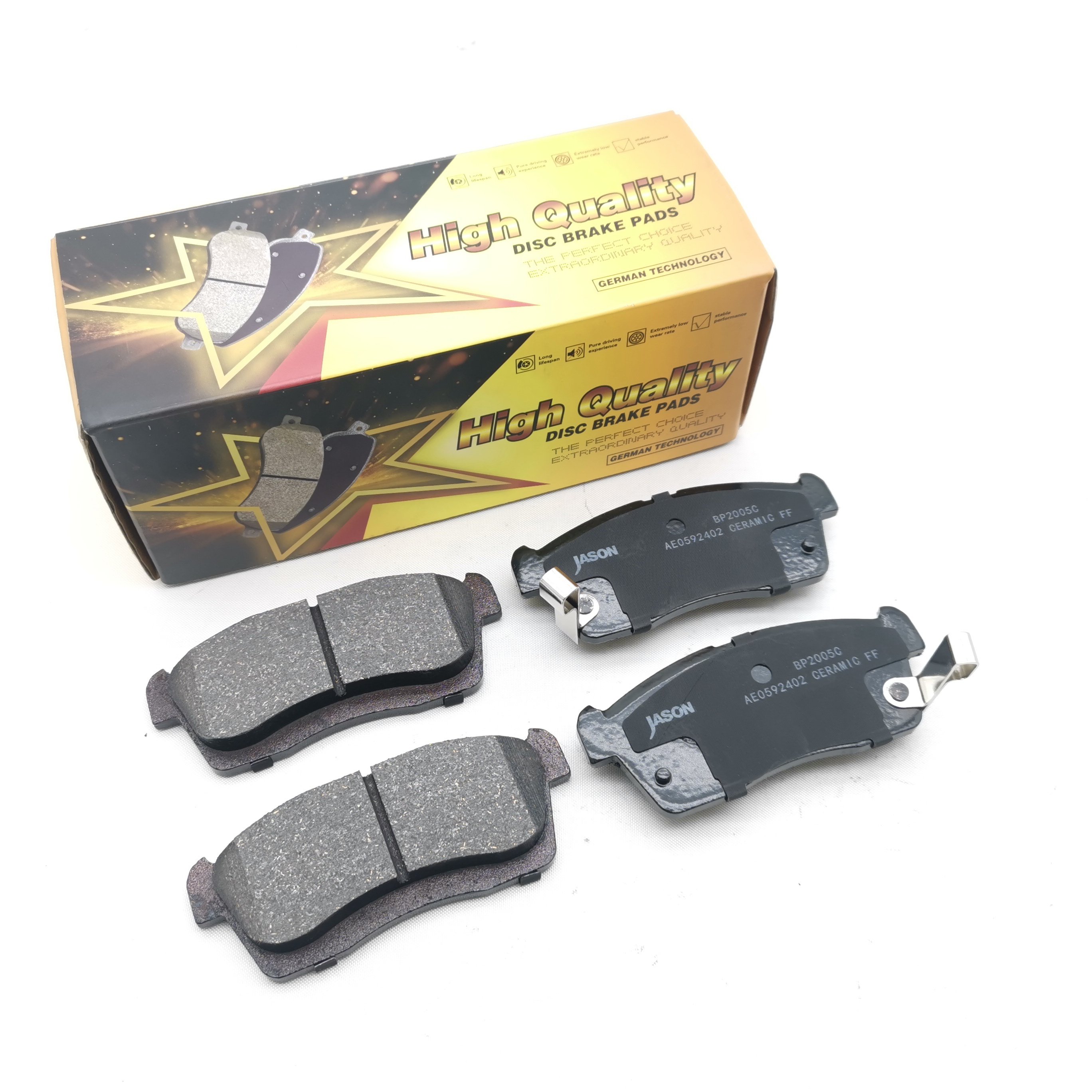 High Quality and High Performance Brake Pads From China